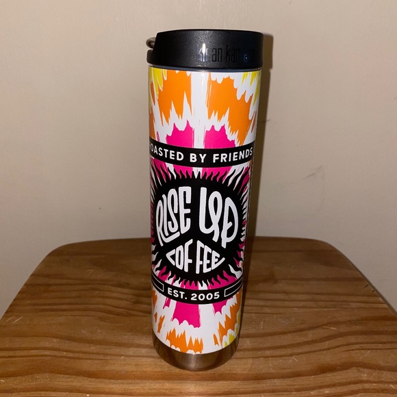 NWT Limited Edition Klean Kanteen Rise Up Coffee Tie Dye Tumbler (Sold Out) - Picture 1 of 16